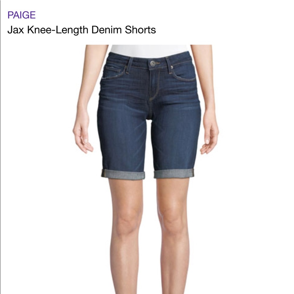 NWT Paige Jax Knee Short